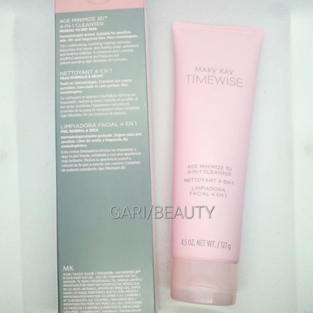 Mary Kay Timewise Age Minimize 3D 4 In 1 Cleanser. Normal Tp Dry Skin. New